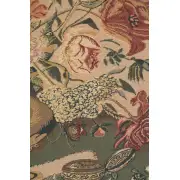 Mignon Bouquet, Beige Belgian Wall Tapestry | Close Up 2