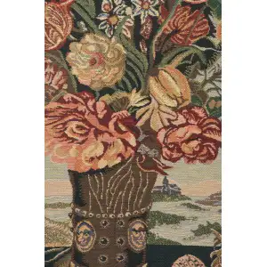Ambrosius Bouquet Belgian Tapestry - 33 in. x 40 in. Cotton/Viscose/Polyester by Ambrosius Bosschaert