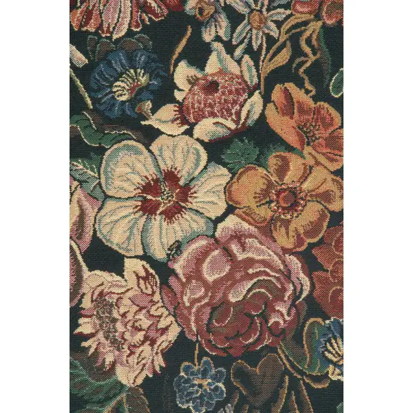 Bouquet De Verendael Belgian Tapestry - 33 in. x 40 in. Cotton/Viscose/Polyester by Nicolaes Van Verendael | Close Up 1