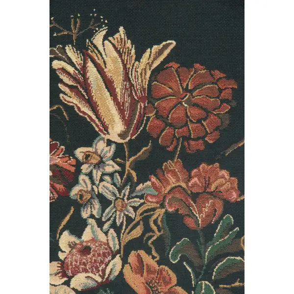 Bouquet De Verendael Belgian Tapestry - 33 in. x 40 in. Cotton/Viscose/Polyester by Nicolaes Van Verendael | Close Up 2