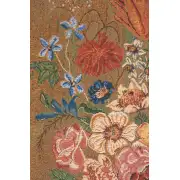 Verendael Terracotta Belgian Tapestry - 30 in. x 31 in. Cotton/Viscose/Polyester by Nicolaes Van Verendael | Close Up 1