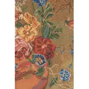 Verendael Terracotta Belgian Tapestry - 30 in. x 31 in. Cotton/Viscose/Polyester by Nicolaes Van Verendael | Close Up 2