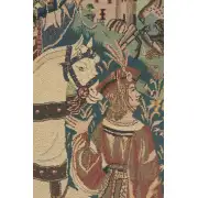 Falcon Hunt Belgian Wall Tapestry | Close Up 2