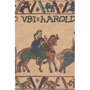 Bayeux - Edward Belgian Tapestry - 33 in. x 15 in. Cotton/Viscose/Polyester by Charlotte Home Furnishings Inc