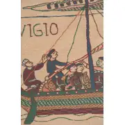 Bayeux - William Navigio Belgian Tapestry - 21 in. x 43 in. Cotton/Viscose/Polyester by Charlotte Home Furnishings | Close Up 2