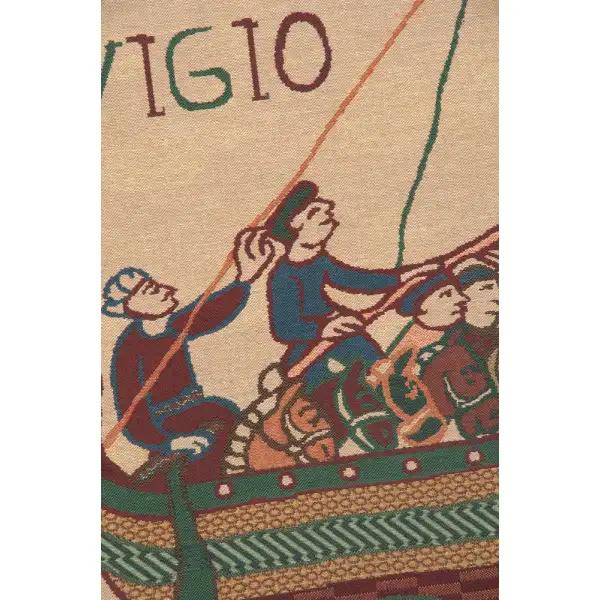 Bayeux - Navigio I Belgian Tapestry | Close Up 2