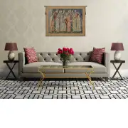Knights Departure Belgian Wall Tapestry | Life Style 1