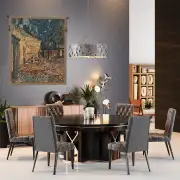 Van Gogh's Terrace Belgian Wall Tapestry | Life Style 1