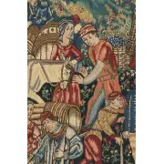 Wine Merchants Belgian Tapestry - 69 in. x 44 in. Cotton/Viscose/Polyester by Charlotte Home Furnishings | Close Up 2