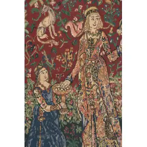 Taste Lady And Unicorn Belgian Tapestry - 69 in. x 54 in. Cotton/Viscose/Polyester by Charlotte Home Furnishings Inc