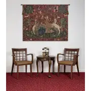 Taste Lady and Unicorn Belgian Wall Tapestry | Life Style 1