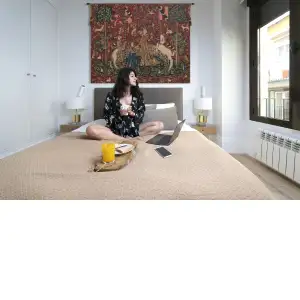 Taste Lady And Unicorn Belgian Tapestry - 69 in. x 54 in. Cotton/Viscose/Polyester by Charlotte Home Furnishings Inc