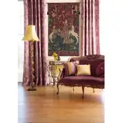 Taste, Lady and the Unicorn Belgian Wall Tapestry | Life Style 1