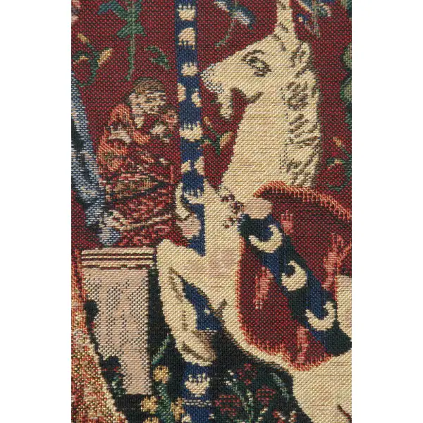 Smell, Lady and Unicorn Belgian Tapestry | Close Up 2