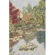 Parc de Monet Belgian Wall Tapestry | Close Up 1