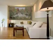 Parc de Monet Belgian Wall Tapestry | Life Style 1