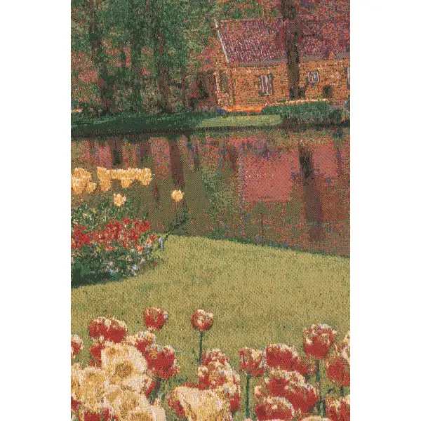 Keukenhof II Belgian Tapestry | Close Up 1