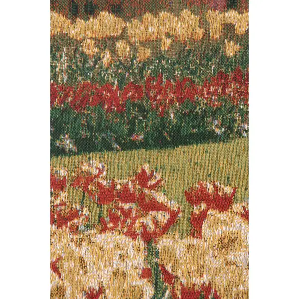 Keukenhof II, Mini Belgian Tapestry | Close Up 1