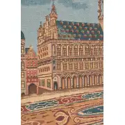 Brussels Place II Belgian Tapestry | Close Up 1