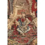 Audience Of The Prince Belgian Tapestry - 67 in. x 43 in. Cotton/Viscose/Polyester by Charlotte Home Furnishings | Close Up 1