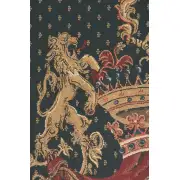 Royal Crest II Belgian Tapestry - 47 in. x 69 in. Cotton/Viscose/Polyester by Charlotte Home Furnishings | Close Up 1