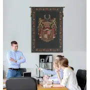 Royal Crest II Belgian Wall Tapestry | Life Style 2
