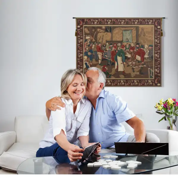 Wedding Feast Belgian Wall Tapestry | Life Style 2