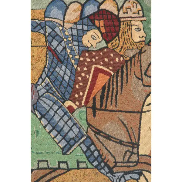 Chevaliers de St. Gregoire Belgian Tapestry | Close Up 2