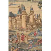 La Chasse  Belgian Tapestry | Close Up 1