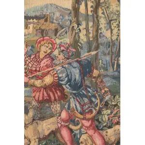 La Chasse Belgian Tapestry - 45 in. x 33 in. Cotton/Viscose/Polyester by Charlotte Home Furnishings Inc