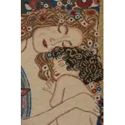 Klimt's Mother and Child Belgian Tapestry | Close Up 1