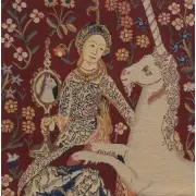 Sight III Belgian Couch Pillow | Close Up 1