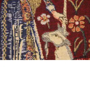 Touch III Belgian Woven Cushion Cover Tapestry Cushion Cover - 16x16" Hand Finished Pillow for Living Room - Decorative Throw Accent Pillow Cover for Sofa & Couch - Cushion Cover for Indoor Use