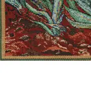 The Iris I Belgian Couch Pillow | Close Up 2