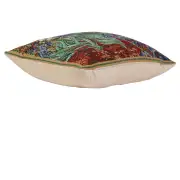 The Iris I Belgian Couch Pillow | Close Up 5