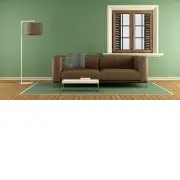 The Iris I Belgian Couch Pillow | Life Style 1