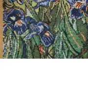 The Iris II Belgian Couch Pillow | Close Up 3