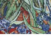 The Iris II Belgian Couch Pillow | Close Up 4