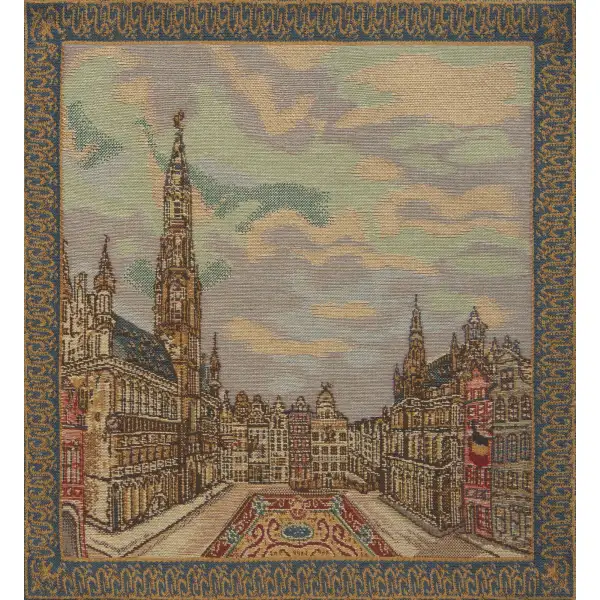 Grand Place Brussels  Belgian Cushion Cover | Close Up 1