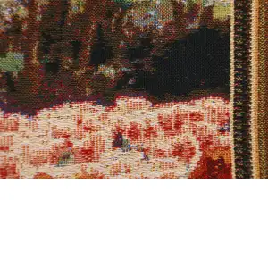 Keukenhof Gardens I Belgian Cushion Cover - 16 in. x 16 in. Cotton/Viscose/Polyester by Charlotte Home Furnishings Inc