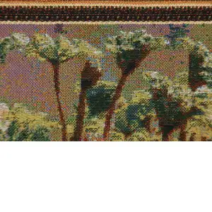 Keukenhof Gardens I Belgian Cushion Cover - 16 in. x 16 in. Cotton/Viscose/Polyester by Charlotte Home Furnishings Inc