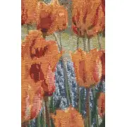 Keukenhof Gardens III Belgian Cushion Cover - 16 in. x 16 in. Cotton/Viscose/Polyester by Charlotte Home Furnishings | Close Up 2