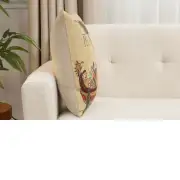 Bayeux Mare Belgian Couch Pillow | Close Up 2