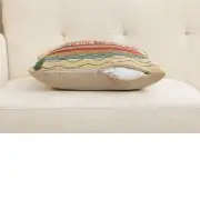 Bayeux Mare Belgian Couch Pillow | Close Up 4