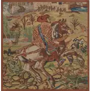 Vieux Brussels I Belgian Couch Pillow | Close Up 1