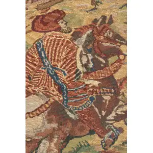 Vieux Brussels I Belgian Cushion Cover - 16 in. x 16 in. Cotton/Viscose/Polyester by Charlotte Home Furnishings Inc