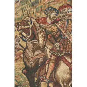 Vieux Brussels II Belgian Cushion Cover - 16 in. x 16 in. Cotton/Viscose/Polyester by Charlotte Home Furnishings Inc