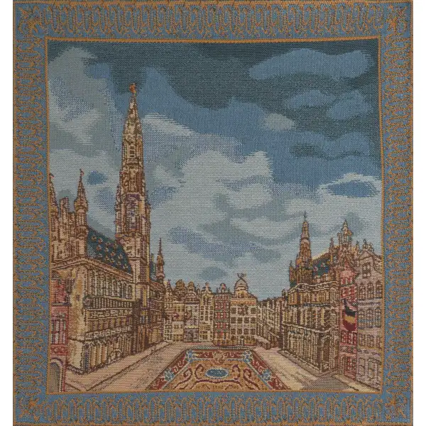 Grand Place Brussels I Belgian Cushion Cover | Close Up 1