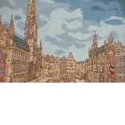 Grand Place Brussels I Belgian Cushion Cover | Close Up 2