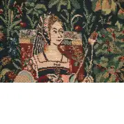 The Reading Belgian Couch Pillow | Close Up 2